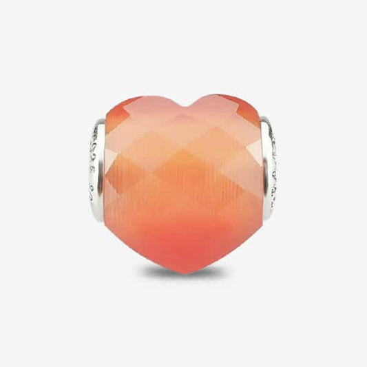 APRICOT CAT EYE HEART